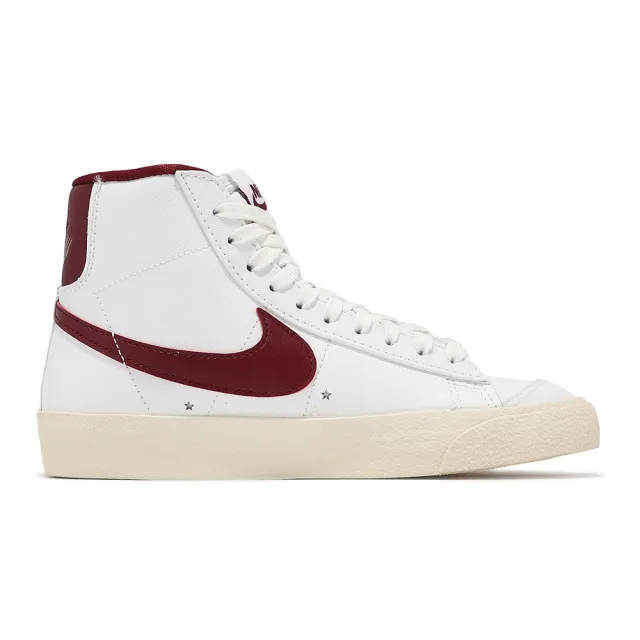 【NIKE 耐吉】休閒鞋 Wmns Blazer Mid 77 SE 女鞋 白 紅 Sisterhood 高筒 皮革(DV7003-100)