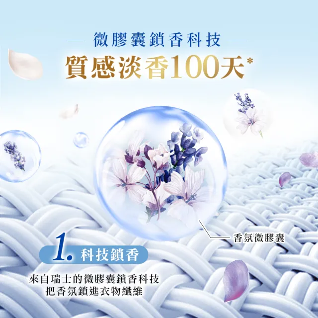 【SNUGGLE】熊寶貝多效護衣芳香豆/香香豆 罐裝350mlx2+補充包300mlx4(藍風鈴/雪松/法國玫瑰/鼠尾草/青檸)