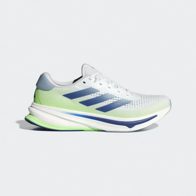 adidas 愛迪達adidas 愛迪達 慢跑鞋 男鞋 運動鞋 緩震 SUPERNOVA RISE 白綠藍 IF3015