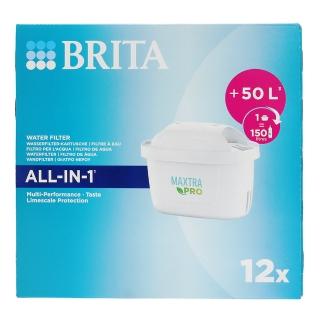 【BRITA】歐洲製 BRITA MAXTRA Pro All-in-1 濾芯12入 MAXTRA濾水壺適用(原裝平輸)