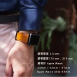 【Alto】Apple Watch 49/45/44/42mm  Ultra2/9/8/7/6/SE/5/4/3 皮革錶帶 - 礫石灰(真皮錶帶 細柔觸感)