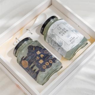 【究愛燕窩】雪耳+蘆薈2入鮮燉禮盒｜380ml/入(營養補給/調整體質/健康維持/養生禮盒)