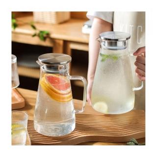 【日本FOREVER】派對專用玻璃果汁飲料桶8L附桶架(買一送一)