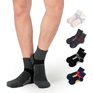 【MarCella 瑪榭】6雙組-MIT足弓腳踝加強運動氣墊襪(運動襪/氣墊襪/中長襪/短襪)