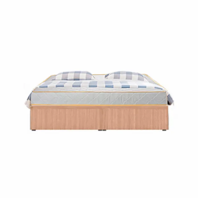 【ASSARI】房間組二件 3分床底+獨立筒床墊(雙大6尺)