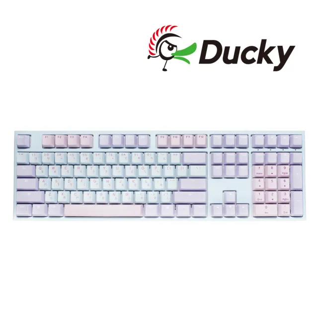 【Ducky】One 2 DKON1808 無光版機械式鍵盤 中文 馬卡龍(茶軸/青軸/紅軸)