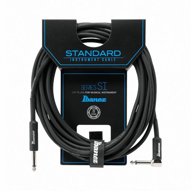 【IBANEZ】SI20L 6.1米 IL頭 樂器導線 黑色(原廠公司貨 商品保固有保障)