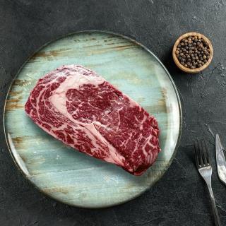 【亞倫私廚】藍絲帶安格斯黑牛嫩肩牛排6片組(200g±10% /片)