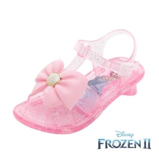 【Disney 迪士尼】冰雪奇緣 童鞋 低跟果凍涼鞋/輕量 防水 實穿 臺灣製 粉紅(FOKT37683)