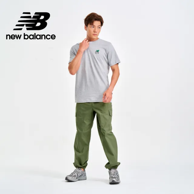 【NEW BALANCE】NB 工裝風大口袋長褲_男性_軍綠色_AMP41579DEK(亞版 版型正常)