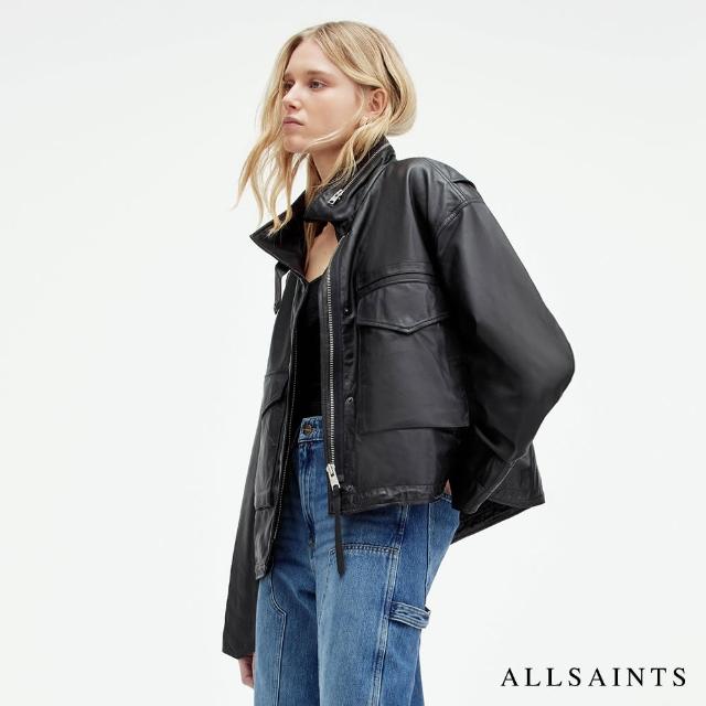 【ALLSAINTS】CLAY 寬鬆羊皮騎士皮衣  W035LB(寬鬆版型)