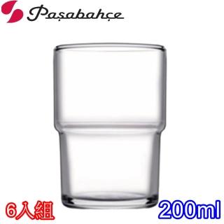 【Pasabahce】強化可疊式果汁杯威士忌杯200cc(6入組)