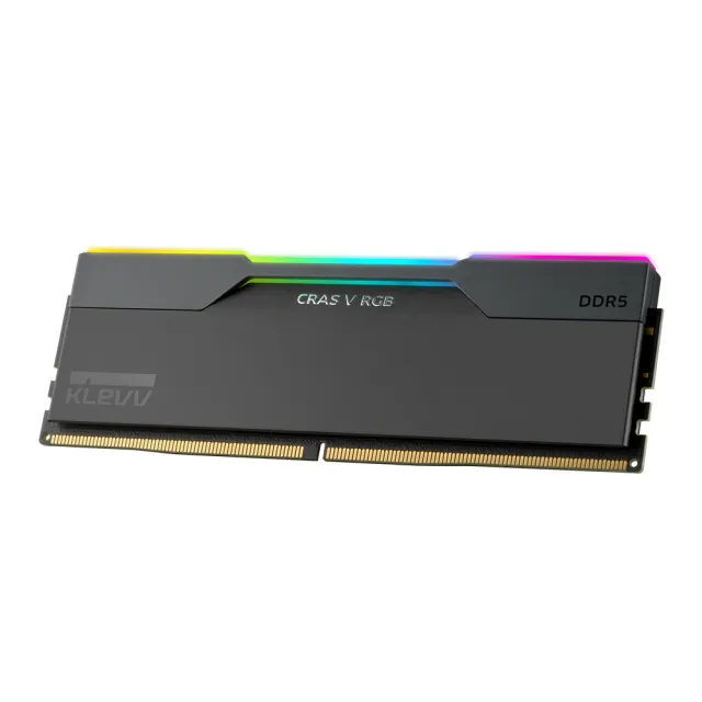 【KLEVV 科賦】CRAS V DDR5/6000MHz 32GBx2 PC用 黑(KD5BGUA80-60A300G)