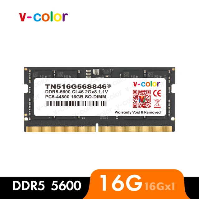 v-colorv-color DDR5 5600 16GB 筆記型記憶體(SO-DIMM)