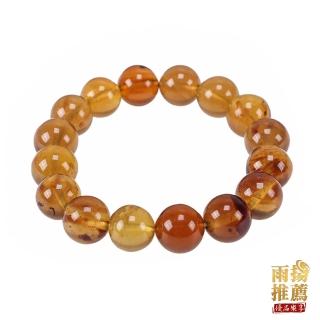 【雨揚】天然藍珀手珠-12mm