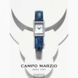 【CAMPO MARZIO】CampoMarzio手錶型號CMW0009(貝母錶面玫瑰金錶殼寶藍真皮皮革錶帶款)