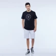 【JEEP】男裝 品牌LOGO星星圖騰短袖T恤(黑色)