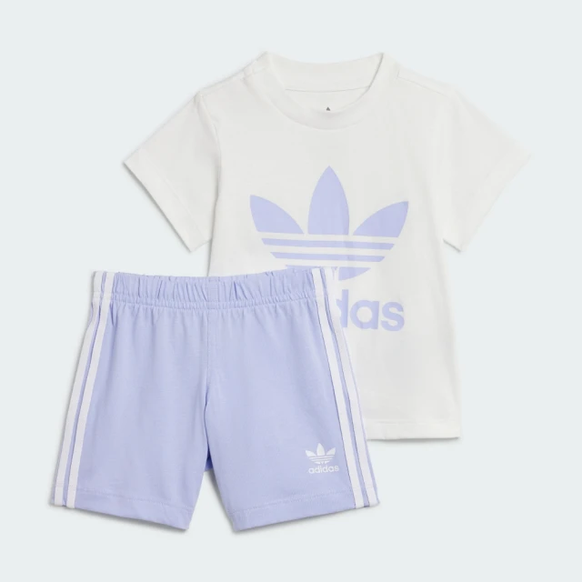 【adidas 官方旗艦】LOGO 運動套裝 短袖/短褲 嬰幼童裝 - Originals IR6867