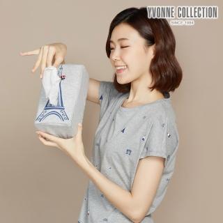 【YVONNE 以旺傢飾】巴黎鐵塔面紙套(寧靜灰)
