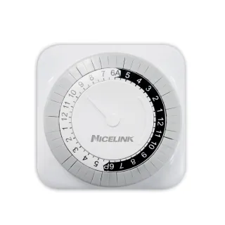 【NICELINK 耐司林克】全新福利品預約定時器 24小時循環(TS-MD1W)