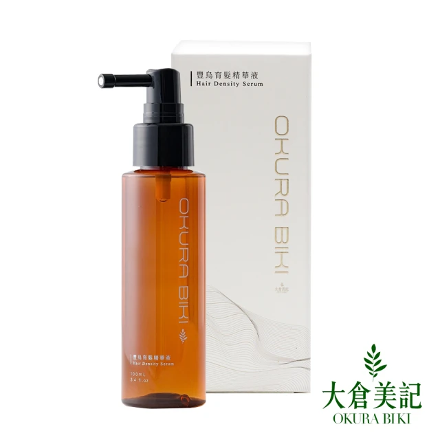 大倉美記 豐烏育髮精華液*1瓶(100ml/瓶 贈 kiny