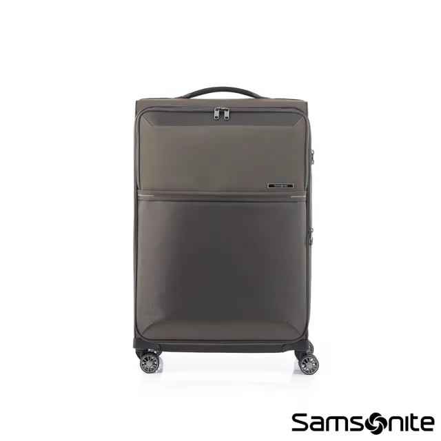 【Samsonite 新秀麗】20吋 73H 超輕量布面軟殼TSA防盜拉鍊登機箱/行李箱/布箱(多色可選)