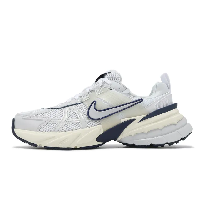 【NIKE 耐吉】休閒鞋 Wmns V2K Run 女鞋 復古 網布 白 藍 Y2K(FD0736-102)