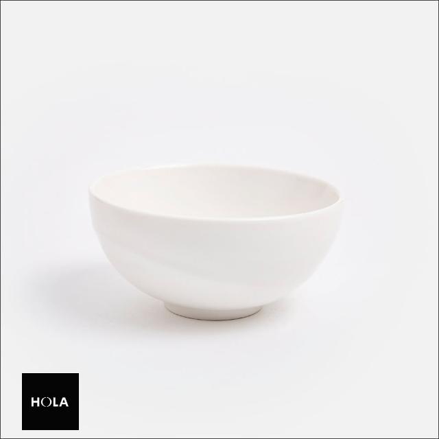 【HOLA】查莉強化瓷飯碗11.7cm 萬象白