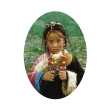 【御畫房】西藏小女孩 國家一級畫師手繪油畫60×80cm(VF-04)