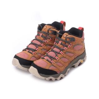 【MERRELL】MOAB 3 MID GORE-TEX 防潑水健行鞋 土黃 女鞋 ML037498