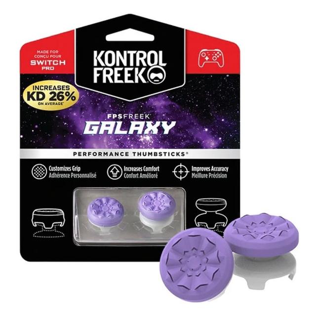 【KontrolFreek】副廠 Switch Pro 控制器類比蘑菇頭保護套 Freek Galaxy(2807-NP 電玩周邊)