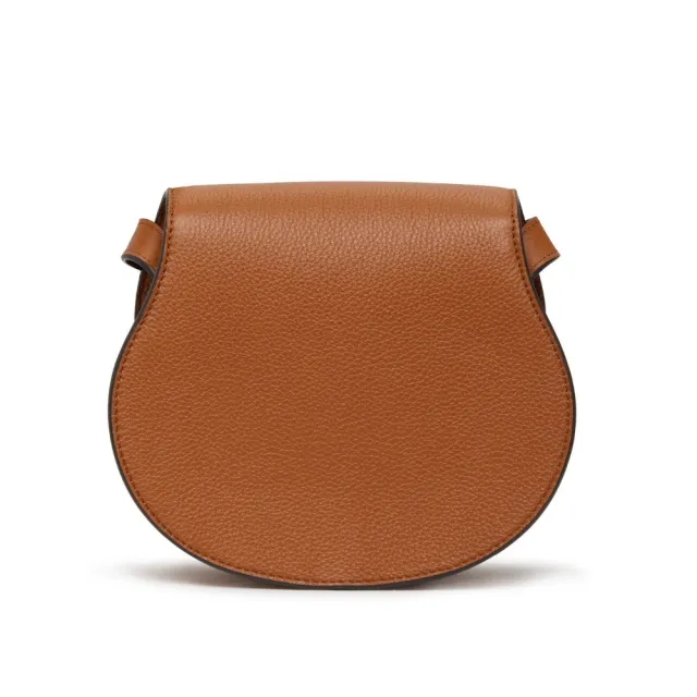 【Chloe’ 蔻依】Marcie Small Saddle Bag 小款 肩背包 馬鞍包 Tan 棕褐色