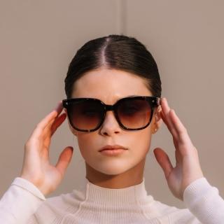 【ROSIE ALLAN】STELLA 手工板材墨鏡 茶琥珀