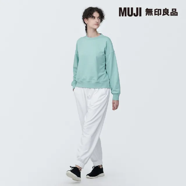 【MUJI 無印良品】女抗UV速乾聚酯纖維圓領衫(共4色)