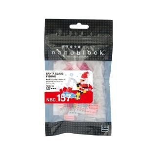 【nanoblock 河田積木】NBC-157 釣魚聖誕老公公