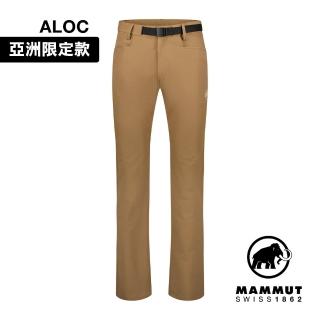 【Mammut 長毛象官方直營】Utility SO Pants AF Men 日系機能軟殼長褲 深沙褐 男款 #1021-01090