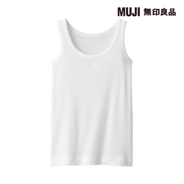 【MUJI 無印良品】兒童有機棉清爽舒適坦克背心(共2色)