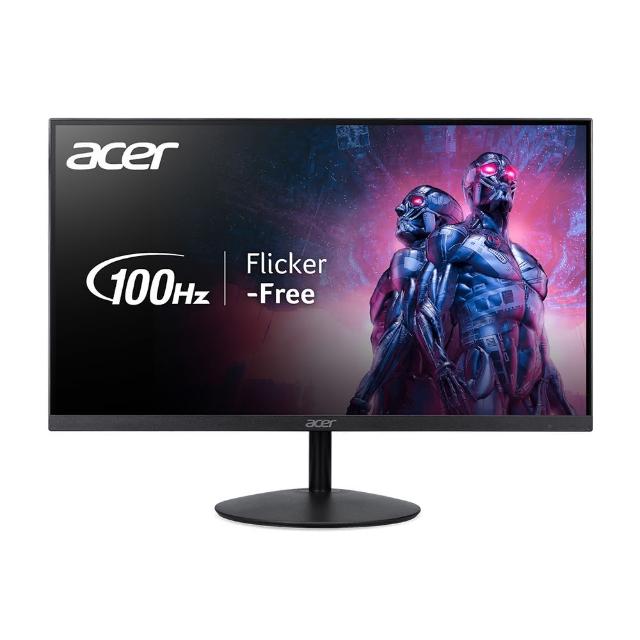 【Acer 宏碁】SA272U E 27型 IPS 2K 100Hz 超薄窄邊框螢幕(1ms/FreeSync/HDR10)