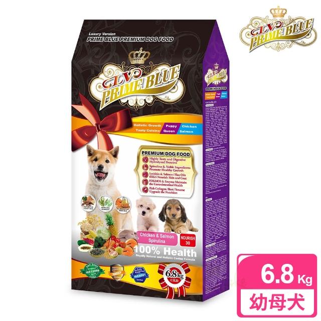 【藍帶精選】滋補幼母犬 6.8kg 紐澳雞肉鮭魚+藍藻食譜(幼犬 母犬 狗飼料 寵物飼料)