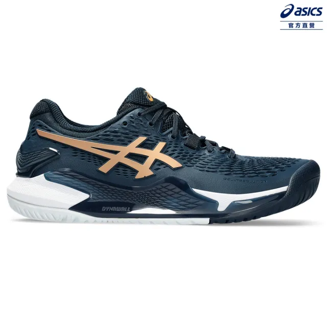 【asics 亞瑟士】GEL-RESOLUTION 9 女款 榮耀系列 網球鞋(1042A268-960)