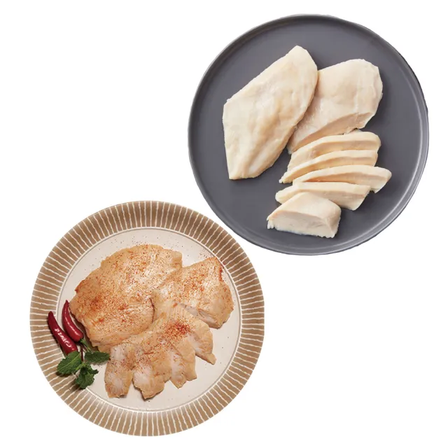 【大成】經典原味/蒜辣雞胸肉（90g／包）︱單包︱大成食品(健身 團購名品)