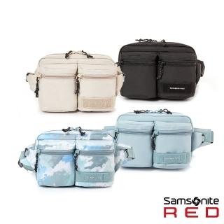 【Samsonite RED】VICKSON 日常休閒多功能輕量多層肩揹包/胸包/腰包/單肩包/斜肩包/側揹包(多色可選)