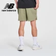 【NEW BALANCE】NB 吸濕排汗拉鍊口袋短褲_男性_綠色_MS41146DEK(美版 版型偏大)
