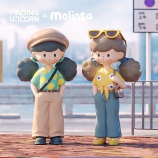 【FINDING UNICORN】Molinta爆米花妹妹復古港風系列公仔盒玩(兩入隨機款)