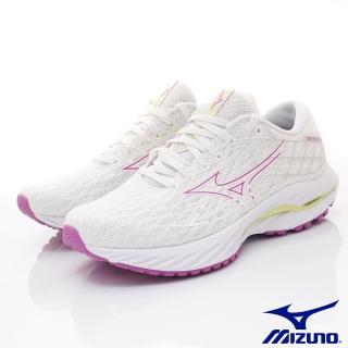 【MIZUNO 美津濃】WAVE INSPIRE 20 支撐型超寬楦慢跑鞋(J1GD244624紫白-23-26cm)