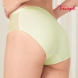 【Triumph 黛安芬】環保親膚材質 澎澎氣墊系列 中腰平口內褲 M-EL(嫩綠)