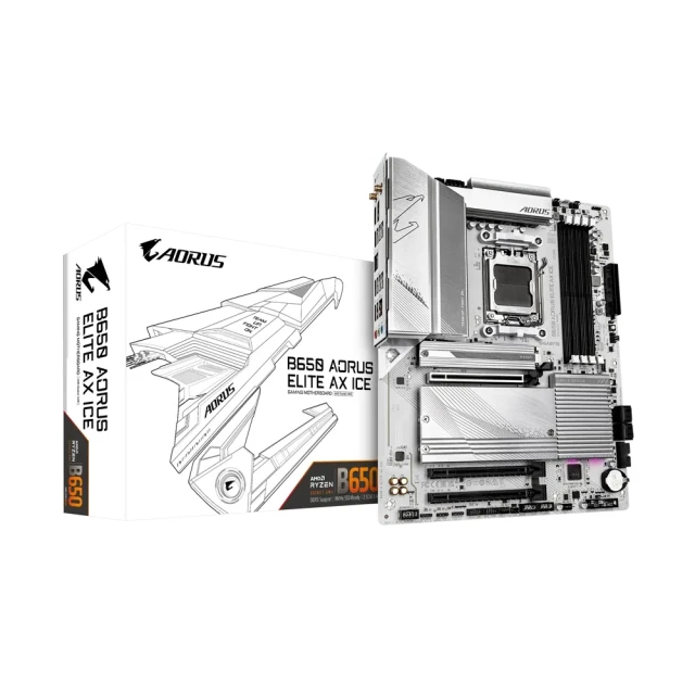 GIGABYTE 技嘉 B650E AORUS ELITE AX ICE 主機板