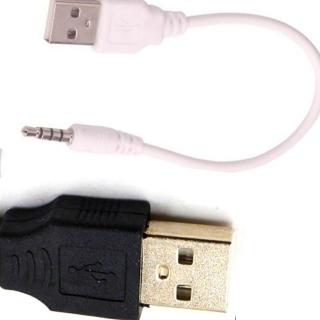 【Ainmax 艾買氏】USB公 3.5mm公 硬碟連線12V汽車 CD player aux(汽車用音源線 mp3轉接線 訊號線)