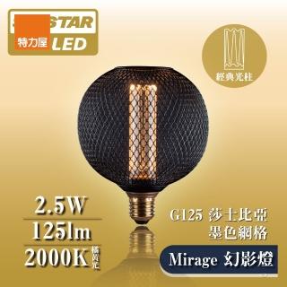【特力屋】喜光LED LED幻影燈 莎士比亞-黑色網格