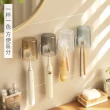 【hoi! 好好生活】懶角落壁掛基礎牙刷架系列-透明杯